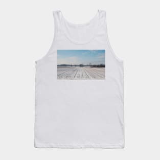 Snowy Field Tank Top